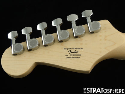 Fender Squier Sonic Series Strat, NECK & TUNERS Guitar Part MN Maple!