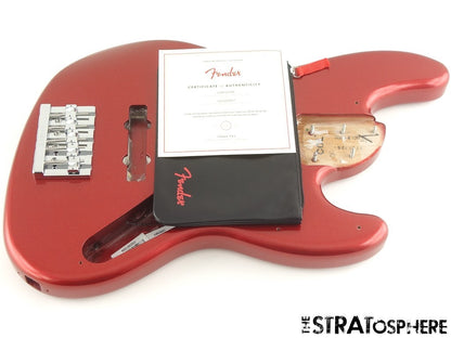 Fender American Ultra II Jazz Bass V 5 String, BODY & HARDWARE USA Sinister Red