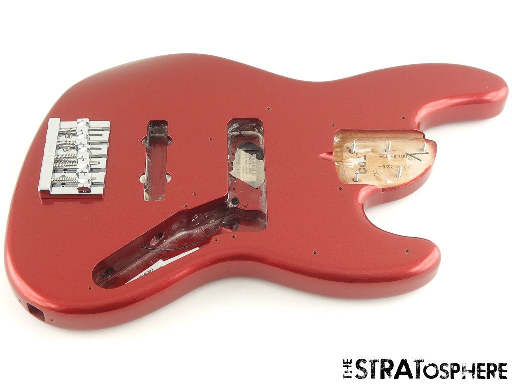 Fender American Ultra II Jazz Bass V 5 String, BODY & HARDWARE USA Sinister Red