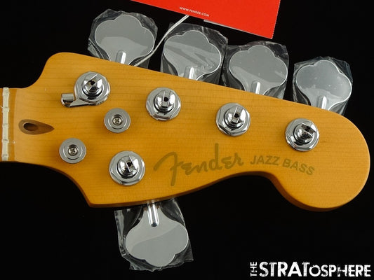 Fender American Ultra II Jazz BASS V 5 String NECK + TUNERS, Modern ''D'', Maple!