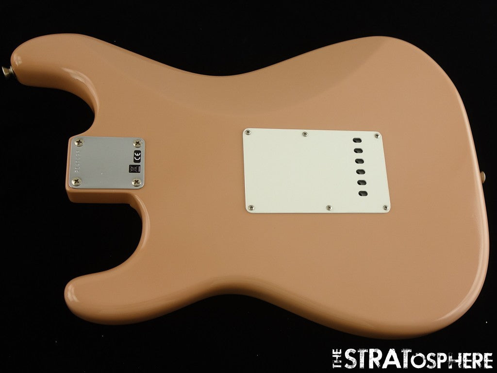 Fender Custom Shop 58 C/R Strat TCP LOADED BODY Stratocaster Dirty Shell Pink.