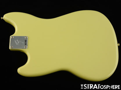 Fender Player II Mustang Bass PJ BODY HARDWARE Precision Offset Hialeah Yellow