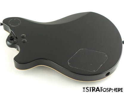 EVH Eddie Van Halen SA-126 Standard BODY HARDWARE Maple Top Piano Black $10 OFF