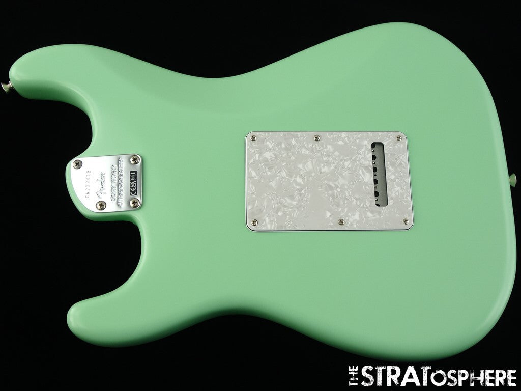 USA Fender Cory Wong Strat BODY &HARDWARE Ltd Lacquer Satin Surf Green