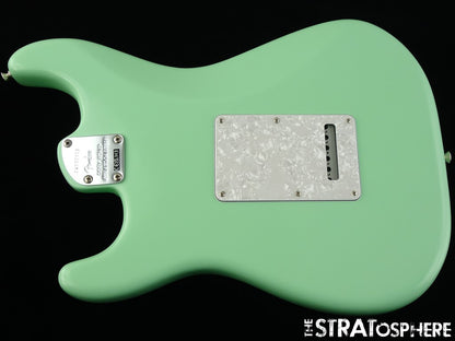 USA Fender Cory Wong Strat BODY &HARDWARE Ltd Lacquer Satin Surf Green