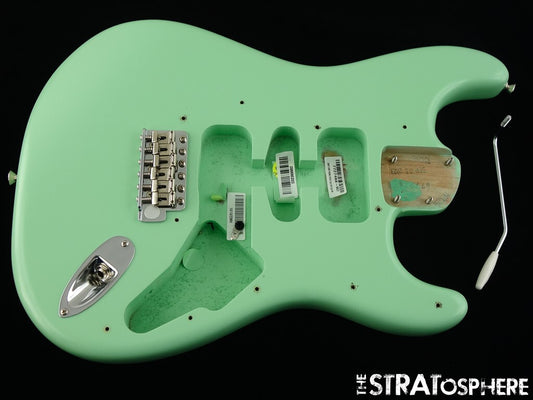 USA Fender Cory Wong Strat BODY &HARDWARE Ltd Lacquer Satin Surf Green