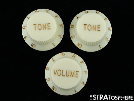 Fender Squier Classic Vibe 70s Strat GUITAR KNOBS, Stratocaster, Parts