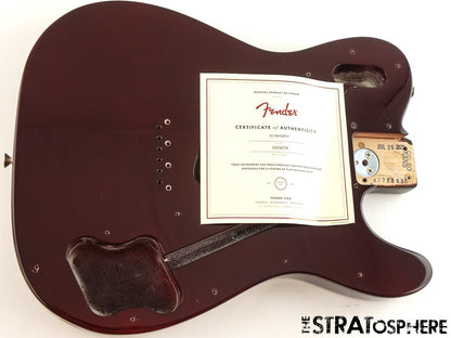 Fender AV II American Vintage 1977 Telecaster Custom, BODY Tele 77 Wine