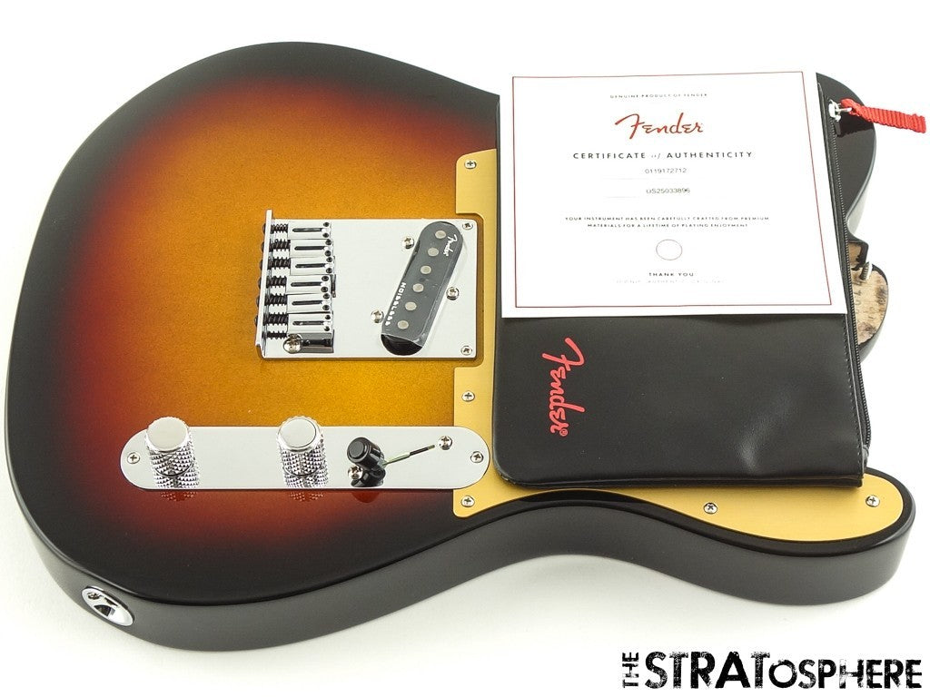 Fender American Ultra II Tele LOADED BODY USA Telecaster S-1 Switch Ultraburst