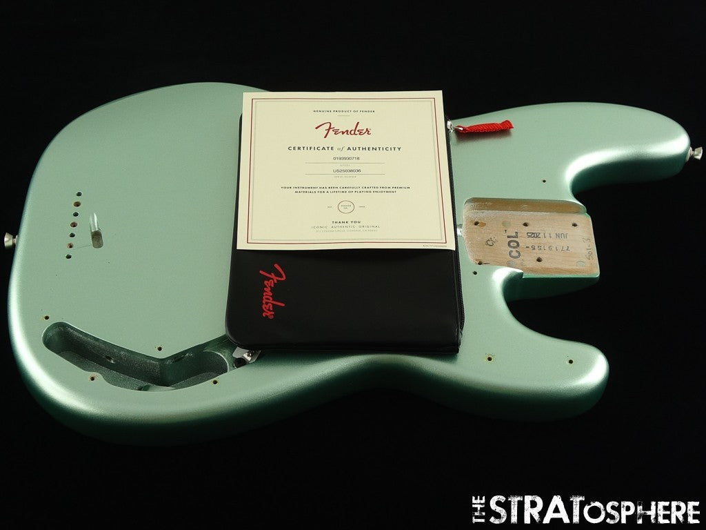 Fender American Professional II Precision P Bass BODY, USA Mystic Surf Green