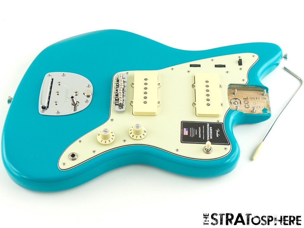 Fender American Professional II Jazzmaster LOADED BODY, USA Miami Blue