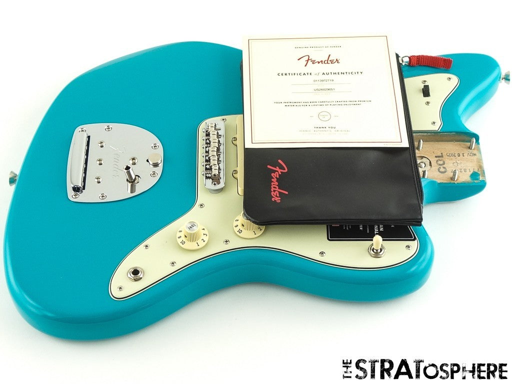 Fender American Professional II Jazzmaster LOADED BODY, USA Miami Blue