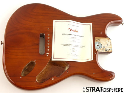 Fender AV II American Vintage 1973 Stratocaster BODY, Strat Ash Mocha