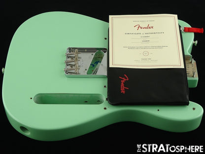 Fender AV II American Vintage 1963 Telecaster BODY & HARDWARE 63 Tele Surf Green