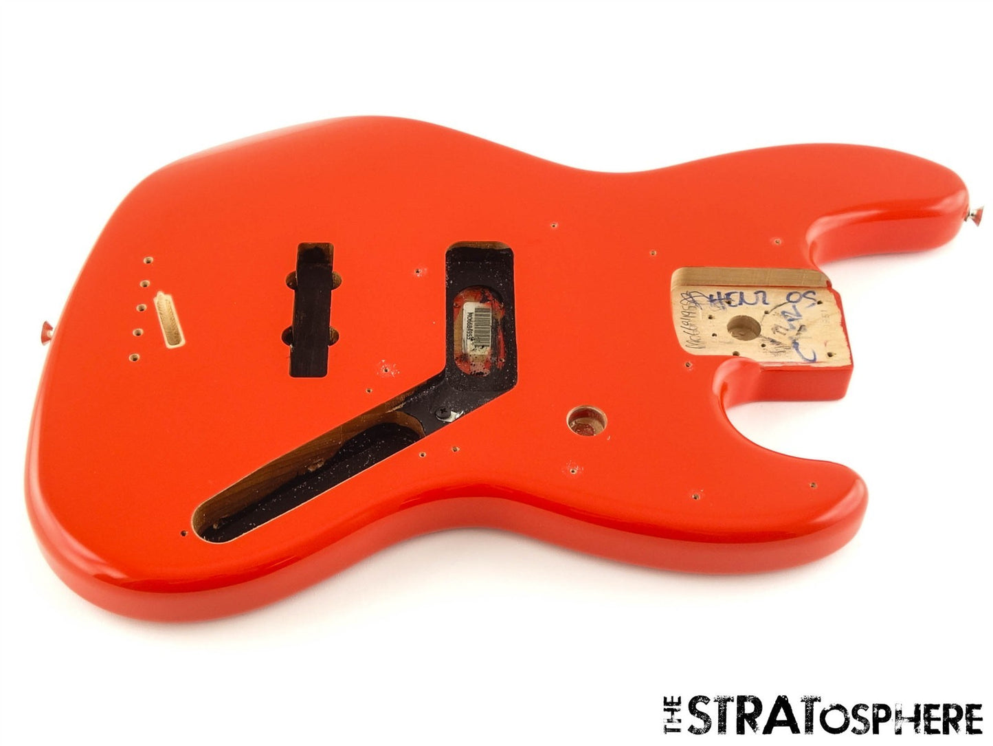 Fender Player II Jazz J BASS BODY, Guitar Alder, Modern CRR Coral Red..