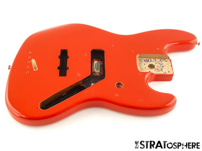 Fender Player II Jazz J BASS BODY, Guitar Alder, Modern CRR Coral Red..