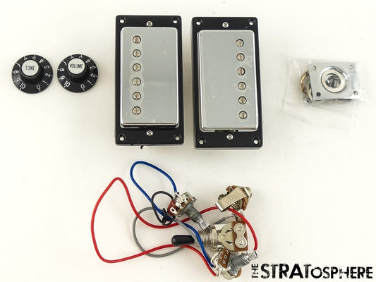 Fender Squier Affinity Starcaster Deluxe Humbucker PICKUPS POTS KNOBS, Guitar.