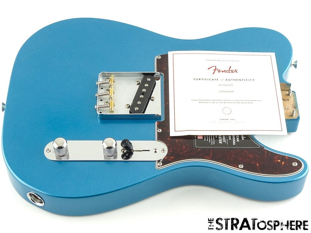 Fender American Professional Classic Hotshot Tele LOADED BODY, Lake Placid Blue
