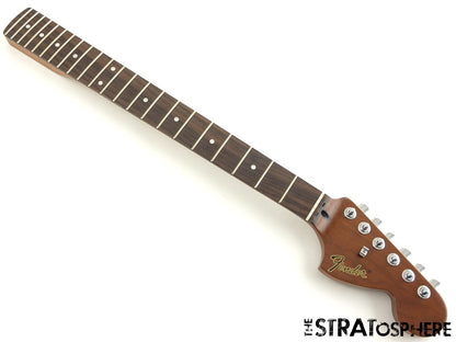 Fender Tom Delonge Starcaster NECK w/ LOCKING TUNERS, ''C'' Roasted Slab Rosewood.