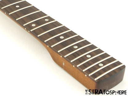 Fender Tom Delonge Starcaster NECK w/ LOCKING TUNERS, ''C'' Roasted Slab Rosewood.