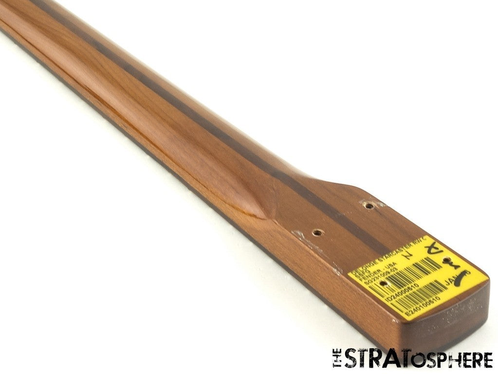 Fender Tom Delonge Starcaster NECK w/ LOCKING TUNERS, ''C'' Roasted Slab Rosewood.