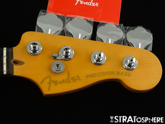 Fender American Ultra II Precision P BASS NECK + TUNERS, USA Modern ''D'' Ebony