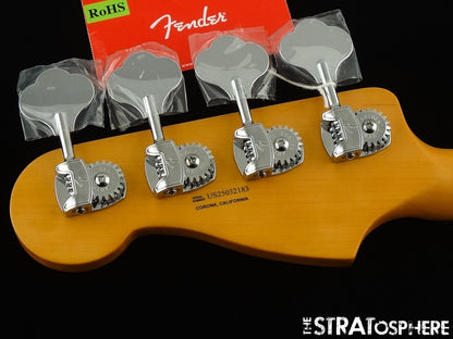 Fender American Ultra II Precision P BASS NECK + TUNERS, USA Modern ''D'' Ebony