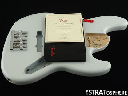 Fender American Ultra II Jazz Bass V 5 String, BODY & HARDWARE USA Avalanche