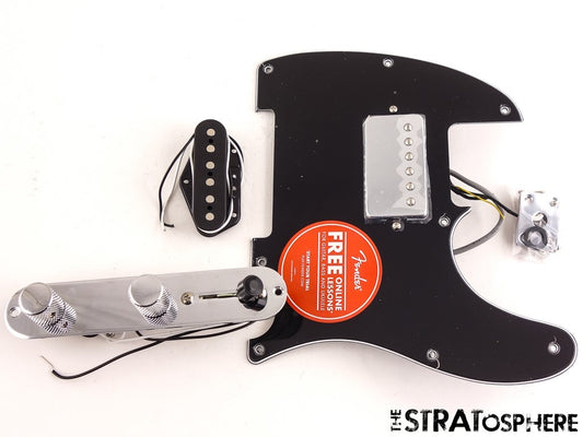 Fender Squier Affinity Tele FMT SH LOADED PICKGUARD Pickups Plate Knobs Black