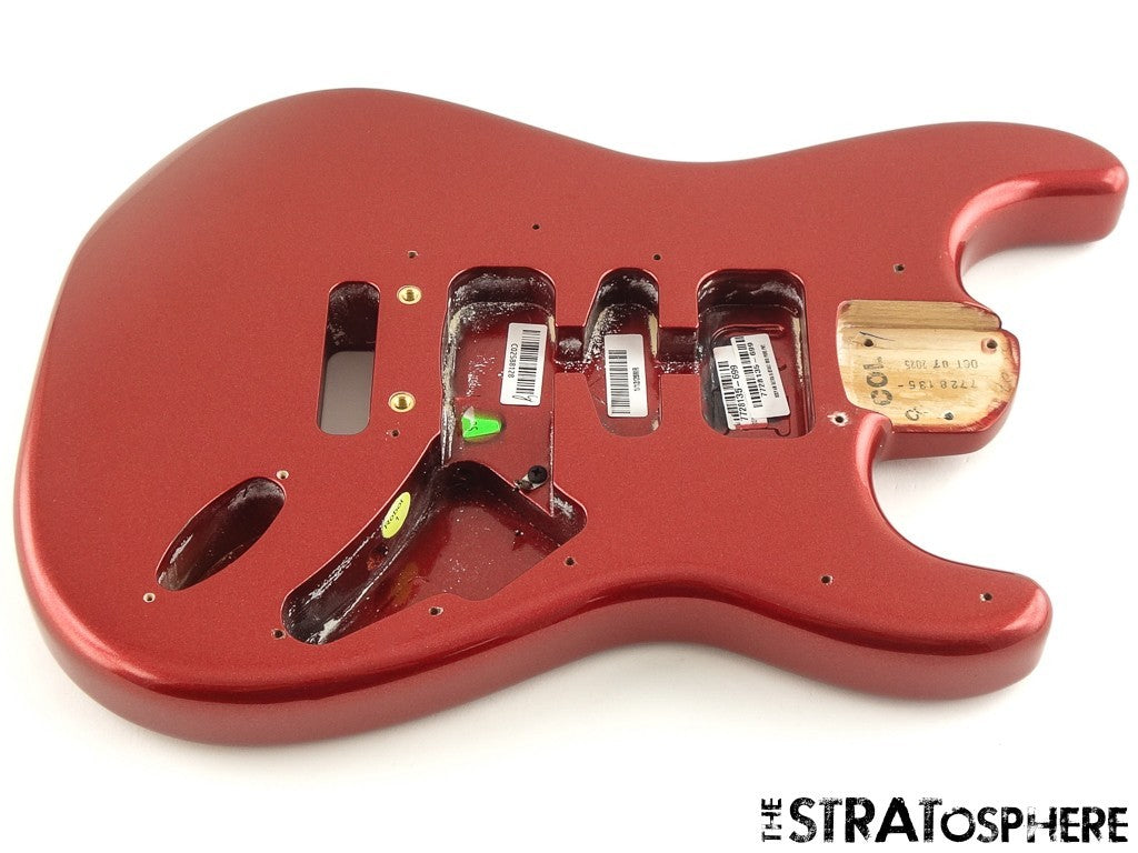 Fender American Ultra II Stratocaster Strat BODY, USA Alder SRD Sinister Red