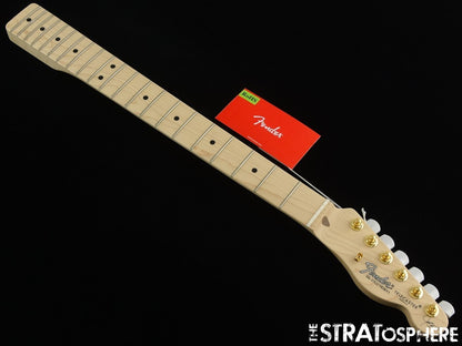 USA Fender JAMES BURTON Telecaster Tele NECK + TUNERS Maple, Satin 60s ''U'' Shape