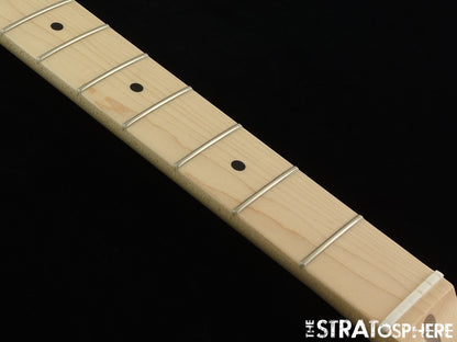 USA Fender JAMES BURTON Telecaster Tele NECK + TUNERS Maple, Satin 60s ''U'' Shape
