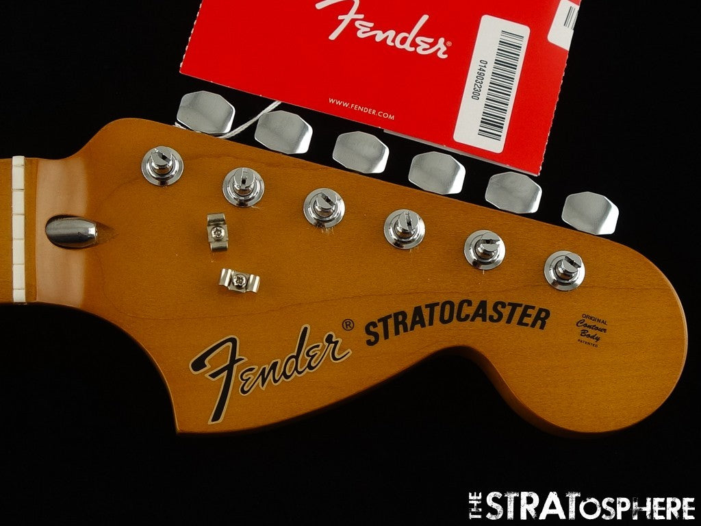 Fender Vintera II 70s Stratocaster Strat NECK w/ TUNERS 1970s, ''U'' Maple