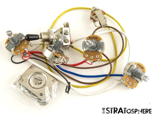 Fender Squier Classic Vibe Starcaster POTS + 3 WAY SWITCH & Wiring