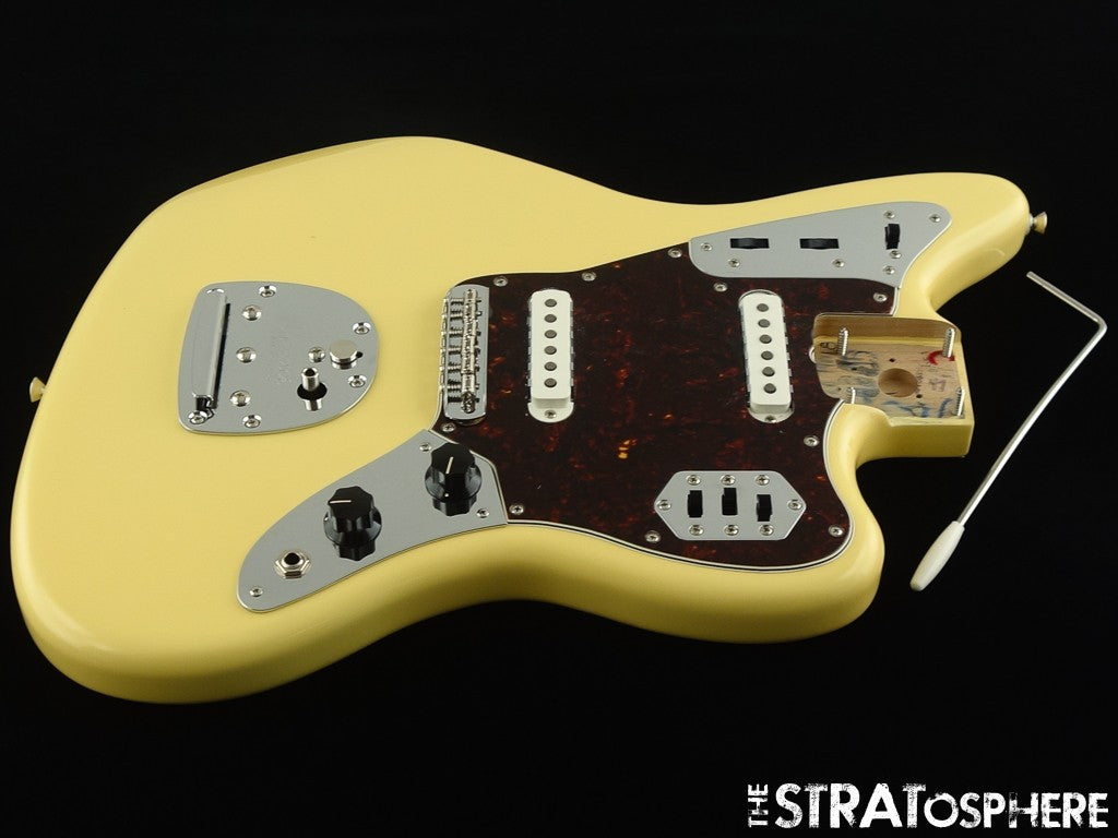Fender Vintera II 70s RI Jaguar LOADED BODY, 1970s Alder Guitar Vintage White