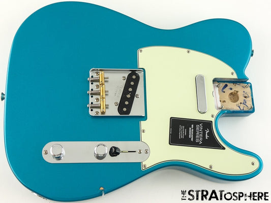 Fender Vintera 60s Telecaster Modified Tele LOADED BODY Lake Placid Blue $60 OFF