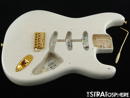 Fender Ltd. AV II American Vintage 1957 Strat BODY & HARDWARE Ash White Blonde