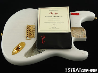 Fender Ltd. AV II American Vintage 1957 Strat BODY & HARDWARE Ash White Blonde