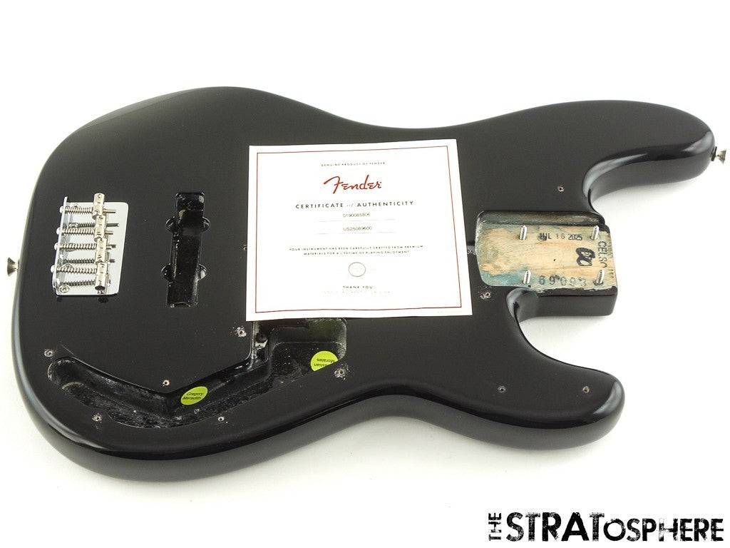 USA Fender Tony Franklin Precision P Jazz Bass BODY & HARDWARE, Black