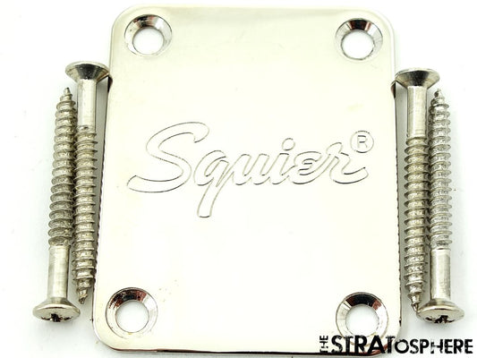 Fender Squier Classic Vibe Tele Custom NECK PLATE Telecaster, Nickel