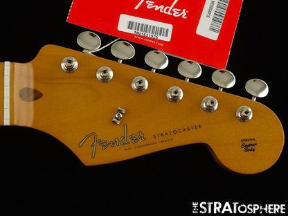 Fender Vintera II 50s RI Stratocaster Strat NECK & TUNERS, 1950s Maple Soft ''V''