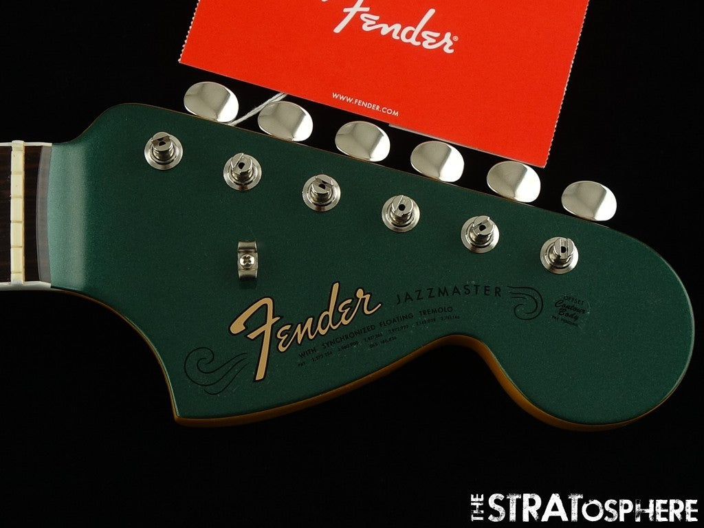 Fender AV II American Vintage 66 Jazzmaster 1966 NECK w TUNERS, Bound Rosewood