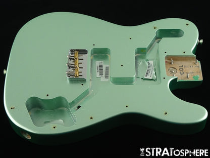 Fender American Professional II Tele Deluxe BODY + HARDWARE Mystic Surf Green