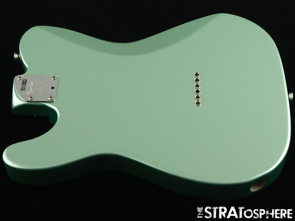 Fender American Professional II Tele Deluxe BODY + HARDWARE Mystic Surf Green