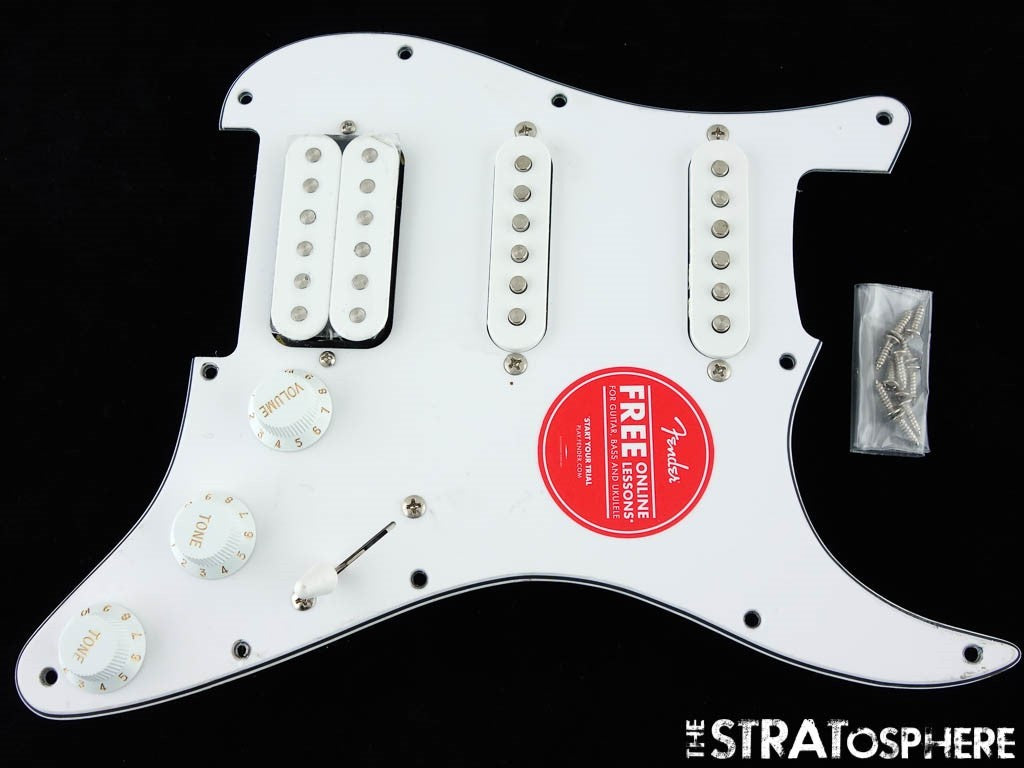 Fender Squier Affinity HSS Strat LOADED PICKGUARD Stratocaster Guitar Prewired!