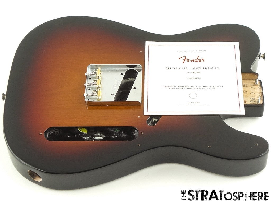 Fender American Professional Classic Tele BODY + HARDWARE 3 Color Sunburst