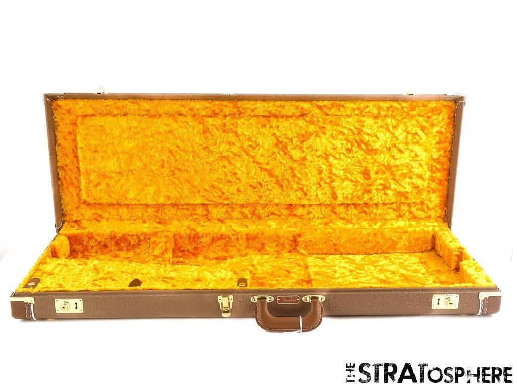 Fender Chris Shiflett Cleaver Tele Deluxe Signature Brown, Strat HARDSHELL CASE.
