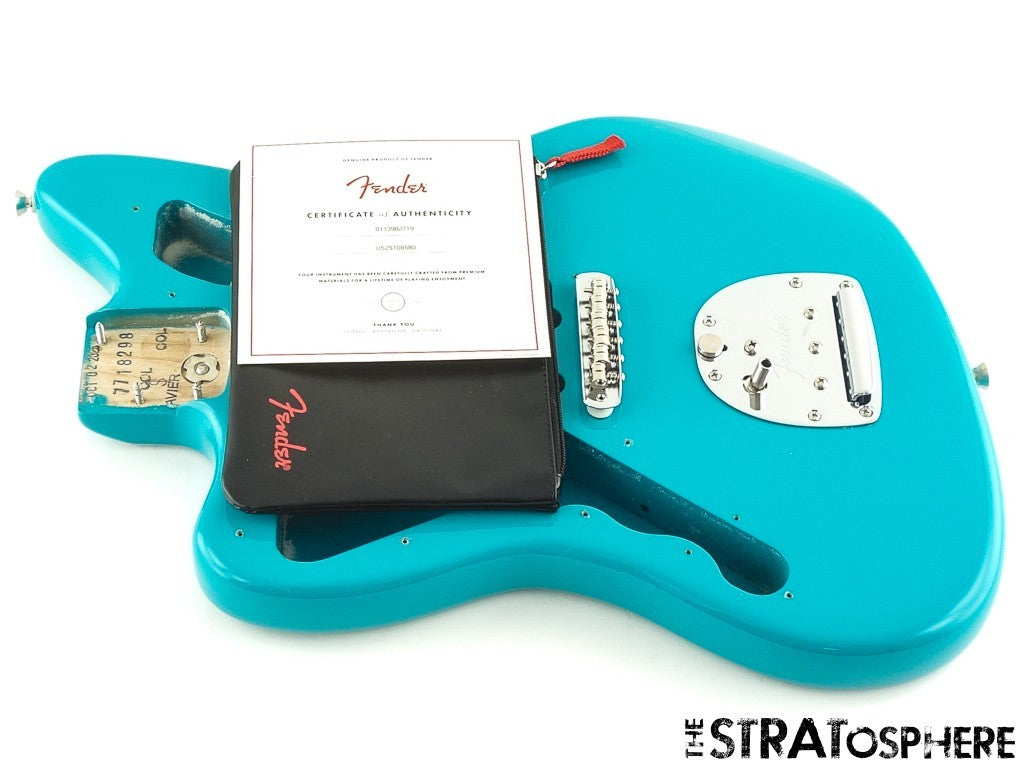 LEFTY Fender American Professional II Jazzmaster BODY & HARDWARE Miami Blue
