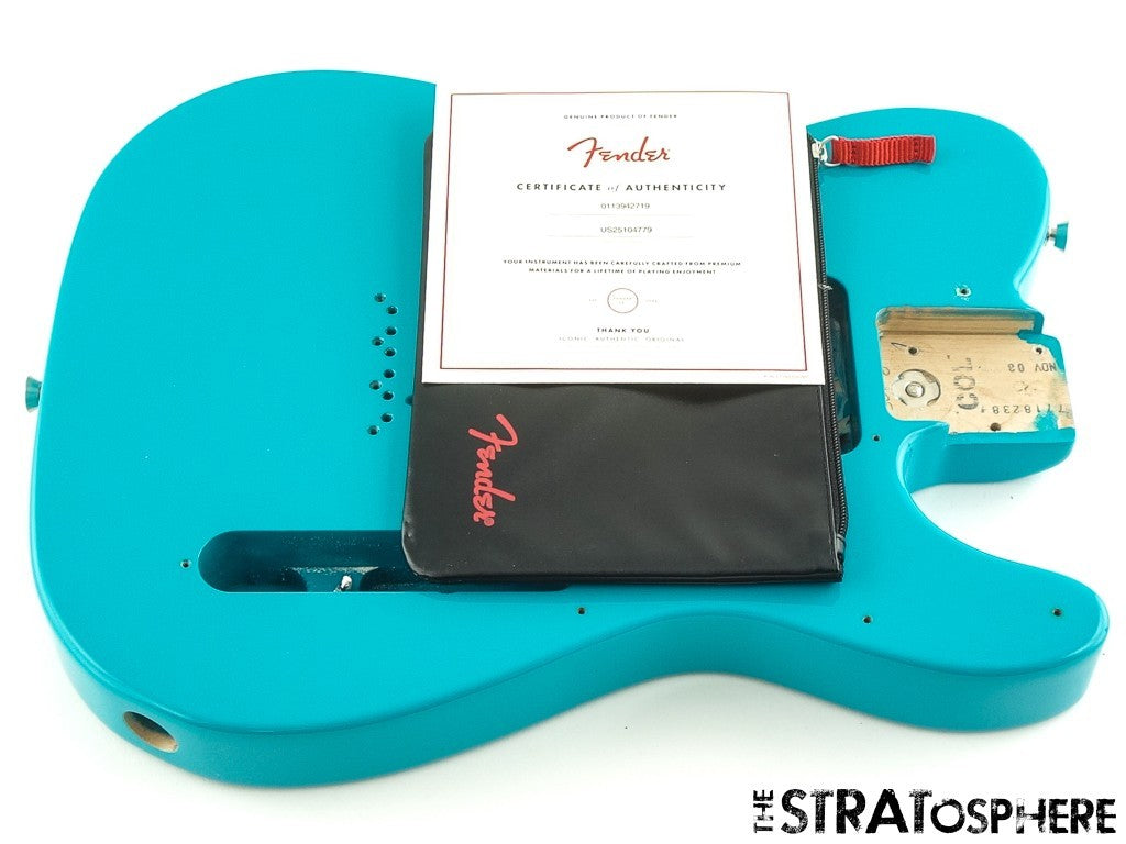 Fender American Professional II Telecaster BODY Guitar Tele Miami Blue