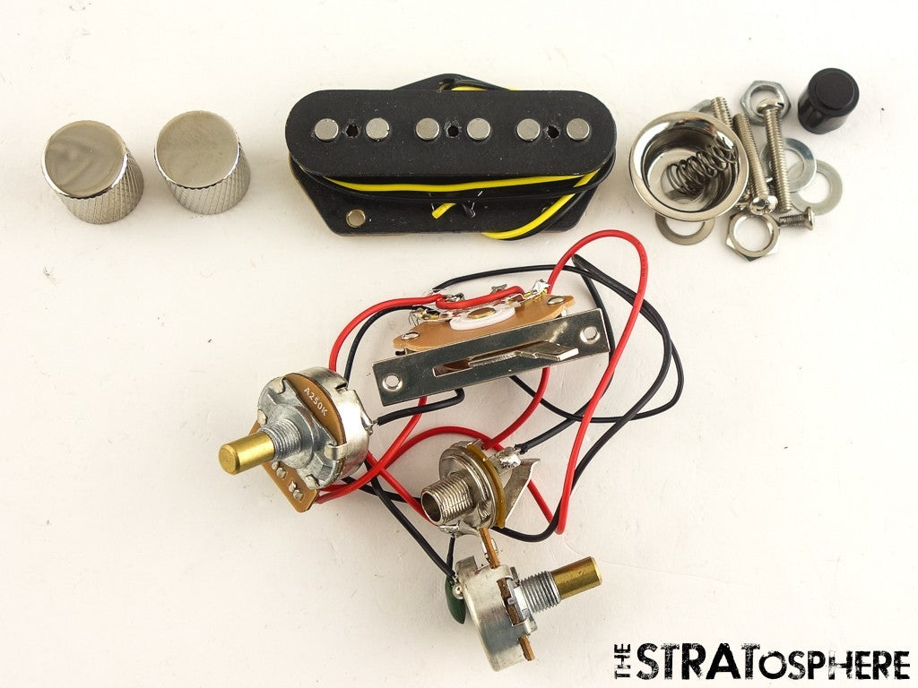 Fender Squier Class Vibe Custom Esquire PICKUP POTS KNOBS Alnico